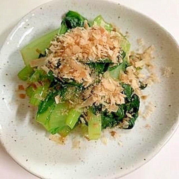 レンジで簡単 ☆ 小松菜のポン酢おひたし